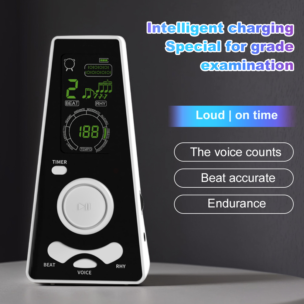 Metronome Digital - Métronome électronique à volume et vitesse