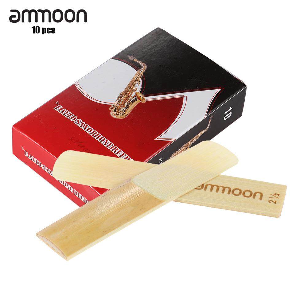 Saxophone Reed Pack - Ammoon-Lot d'anches en bambou pour saxophone