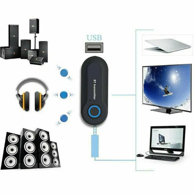 Audio Universal Music - Transmetteur Bluetooth universel, adaptateur Audio Jack