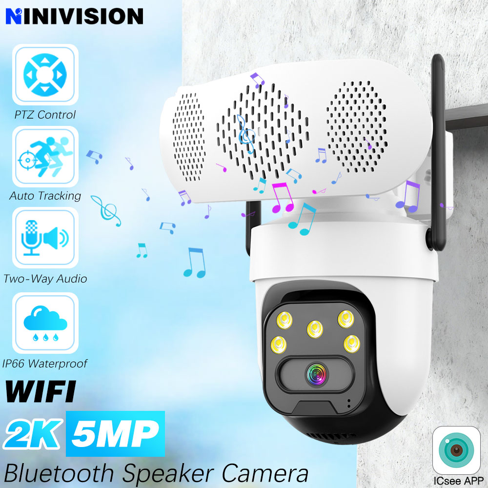 Audiovision Music Player - Caméras de surveillance IP PTZ extérieures