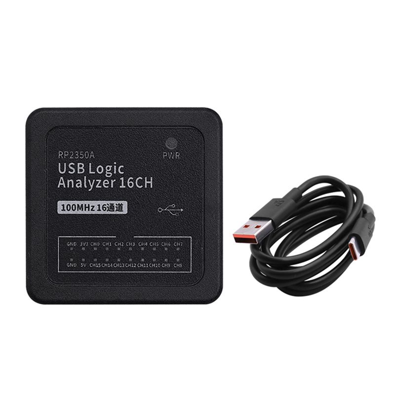 Metronome Digital - Microcontrôleur B14C RP2350A, analyseur logique USB-C
