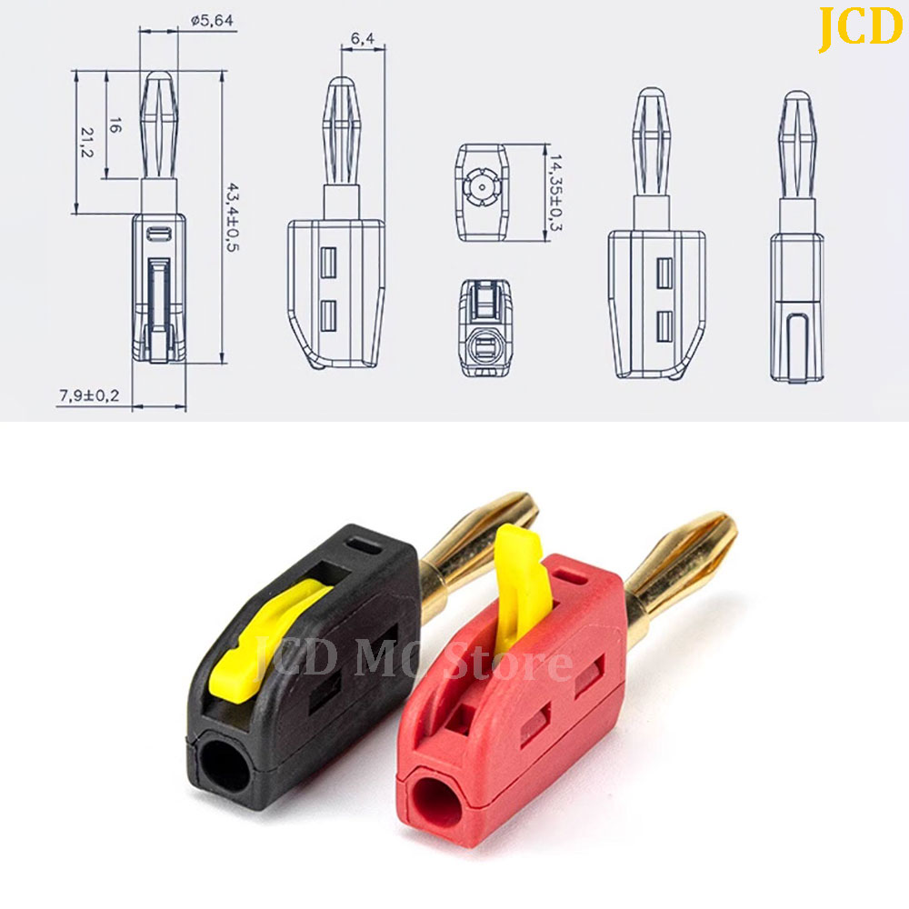 Connecteurs banane 4 mm 32A, f - Audio Music Test avis et prix
