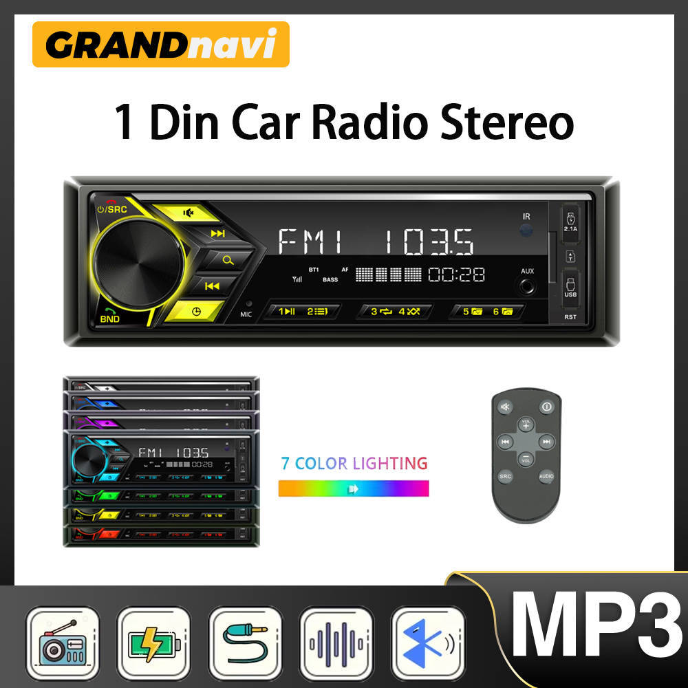 Autoradio 1din lecteur MP3 num - Audio Universal Music avis et prix