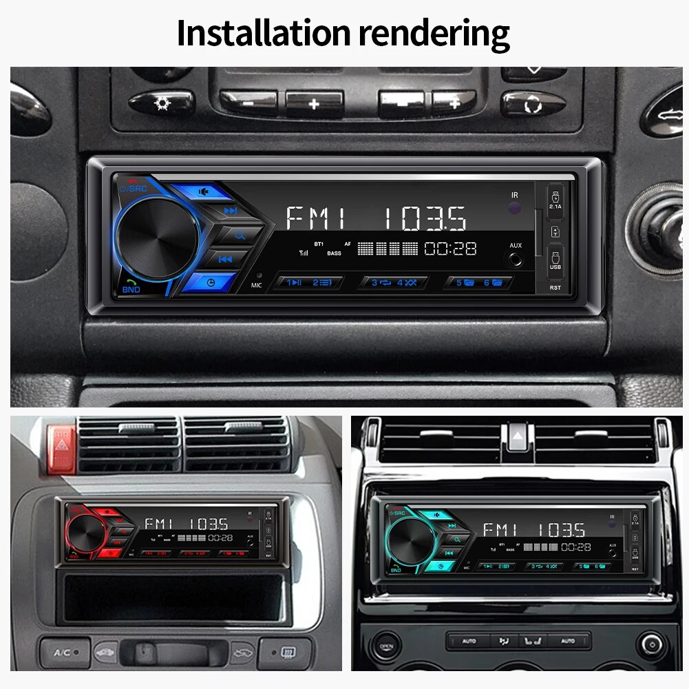 Autoradio 1din lecteur MP3 num - Audio Universal Music avis et prix