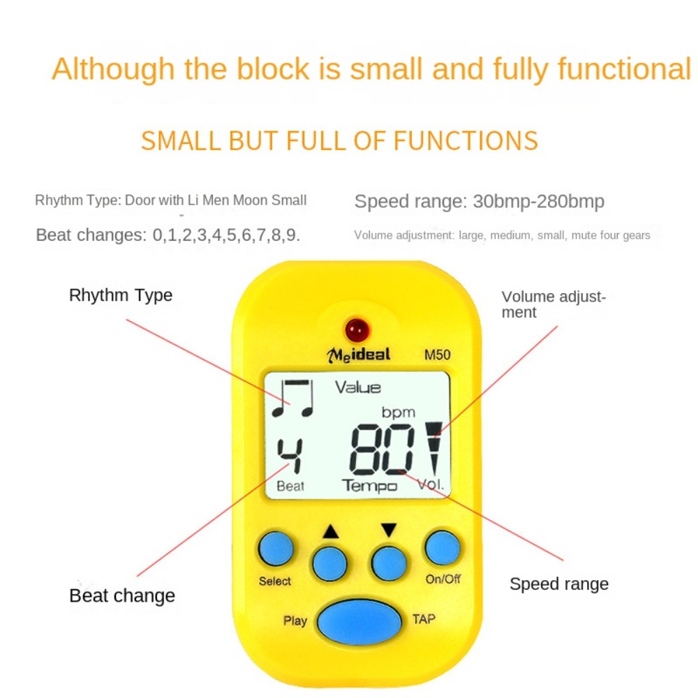 Mini-métronome LCD professionn - Metronome Digital avis et prix