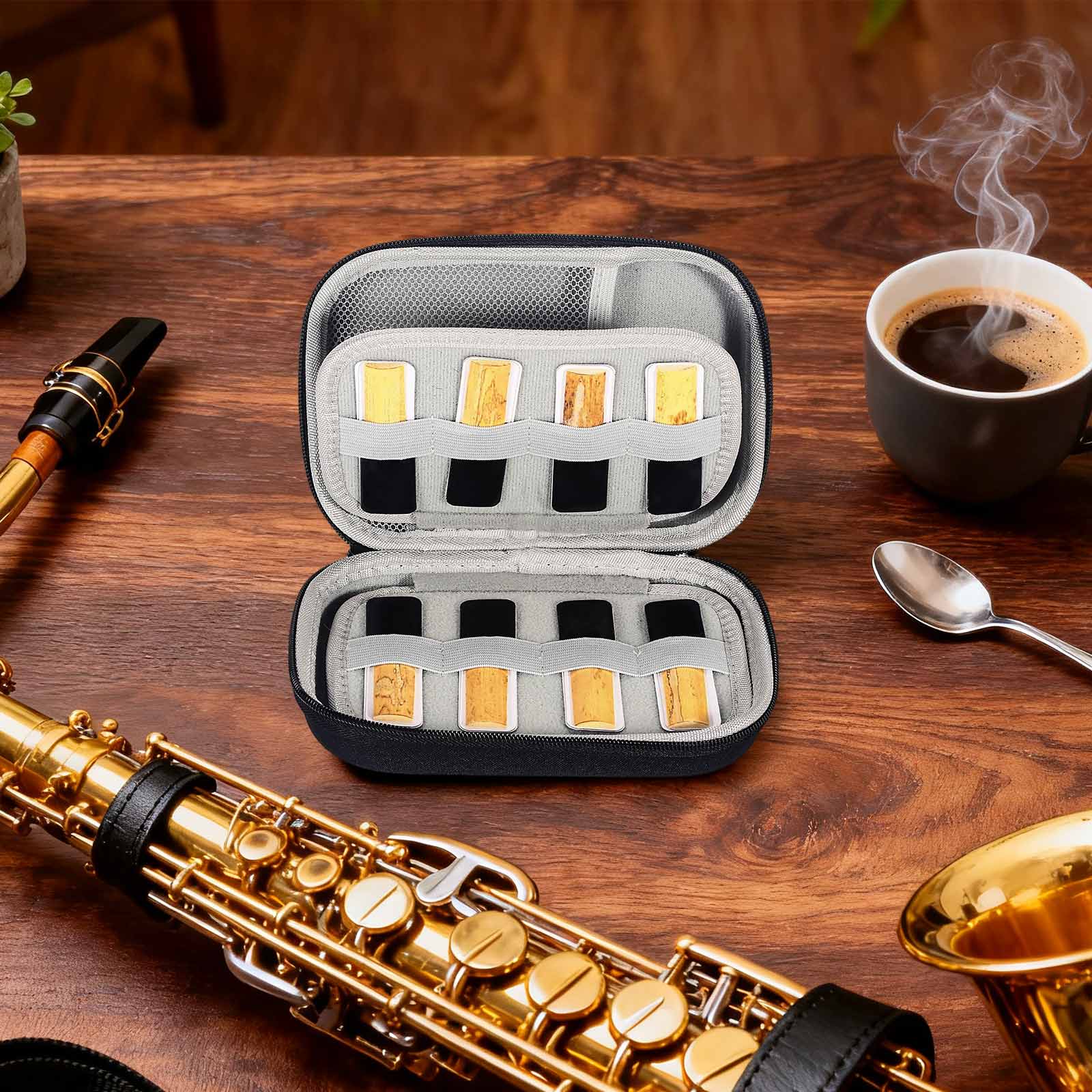Étui pour anches Muspor compat - Saxophone Reed Pack avis et prix