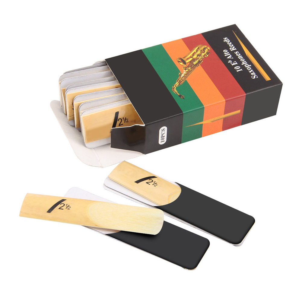 Lot de 10 Anches pour Saxophon - Saxophone Reed Pack avis et prix