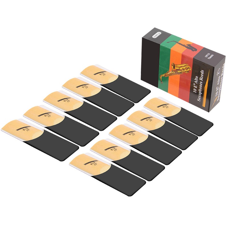 Lot de 10 Pailles pour Saxopho - Saxophone Reed Pack avis et prix