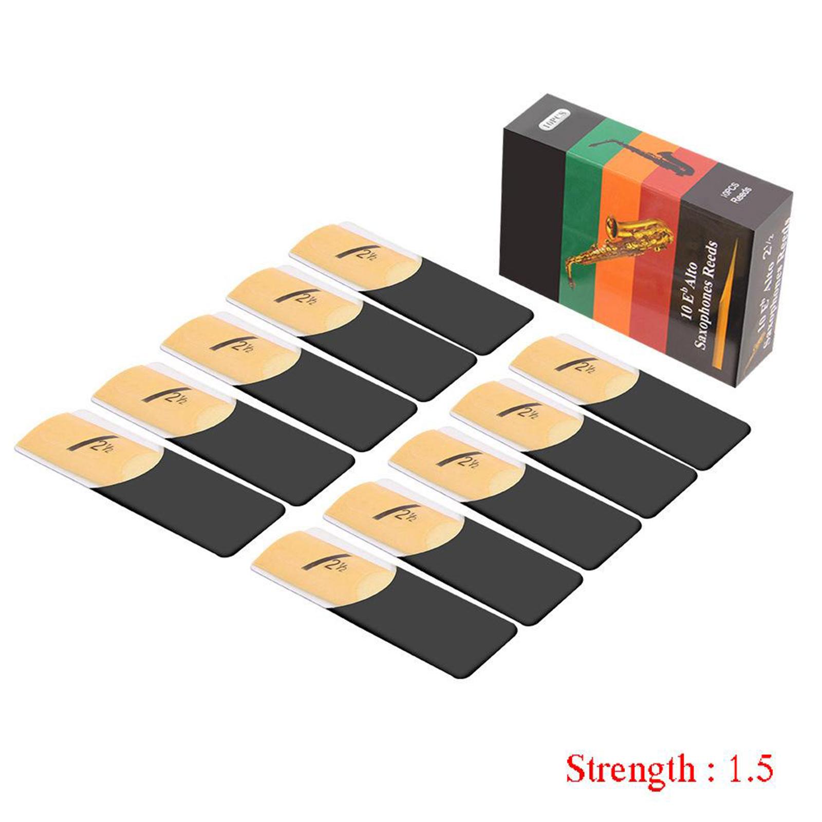 10 pièces/paquet, 100 cannette - Saxophone Reed Pack avis et prix