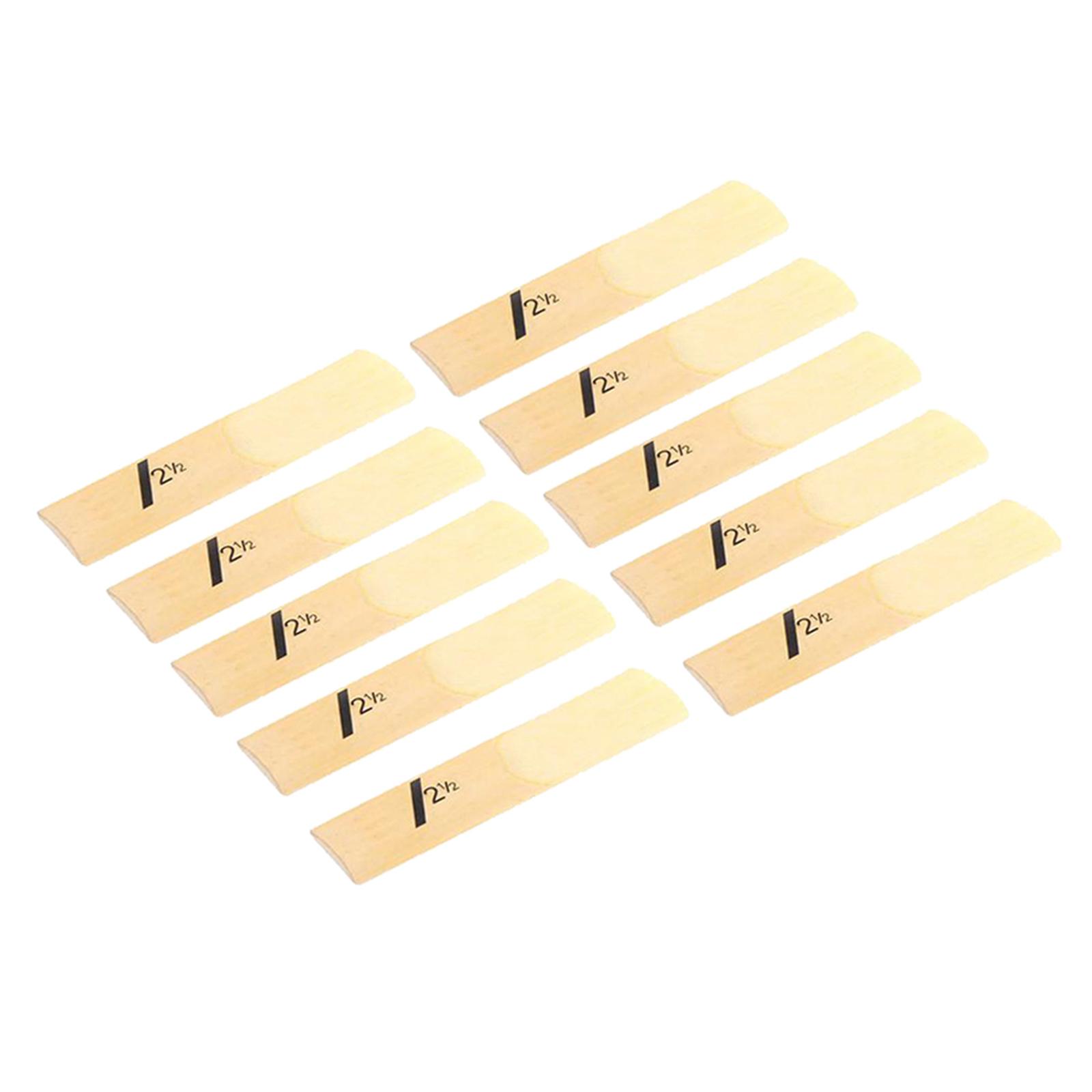 Lot de 10 anches traditionnell - Saxophone Reed Pack avis et prix