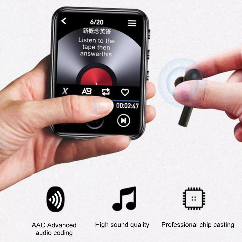 Lecteur MP3 MP4 portable, lect - Audio Music Test avis et prix