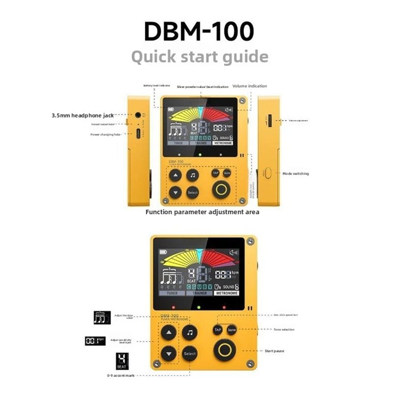 Métronome rechargeable DBM-100 - Metronome Digital avis et prix